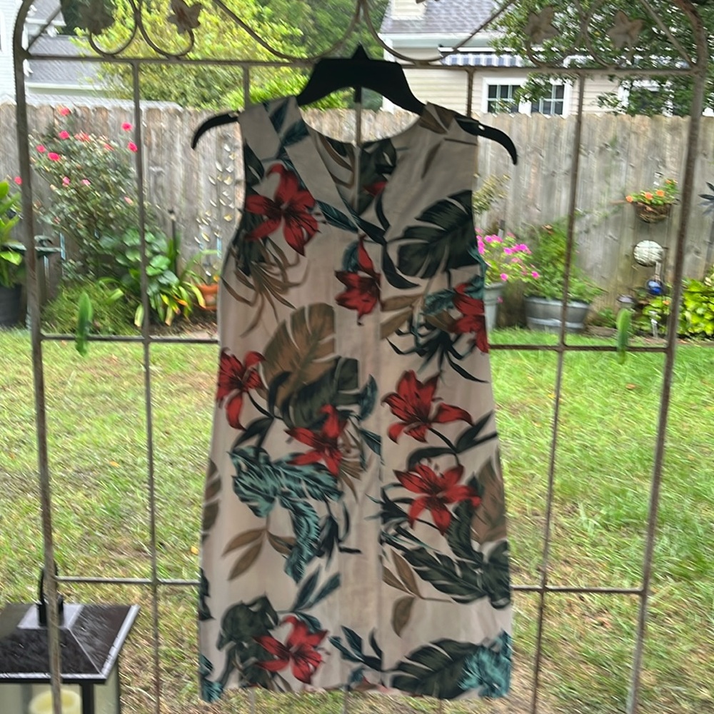 Peacocks dress, preloved gently used, size 8, beautiful floral dress